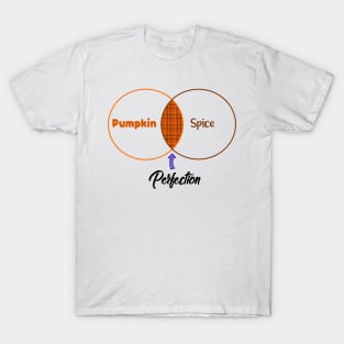 Pumpkin Spice Venn Diagram T-Shirt